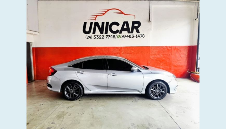 HONDA CIVIC FLEX AUT. 4P - PRATA - 2021 Foto 8 (Grande)