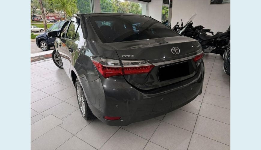 TOYOTA COROLLA GLI UPPER 1.8 16V FLEX MANUAL 4P - CINZA - 2018 Foto 8 (Grande)