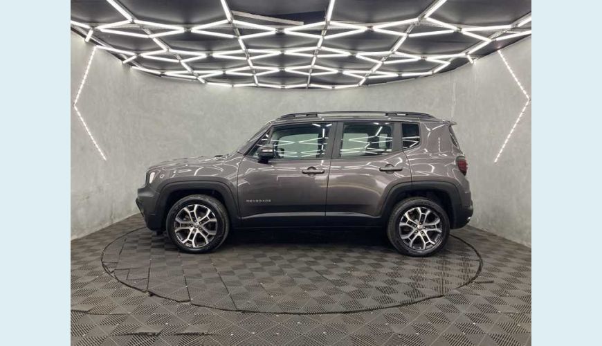 JEEP RENEGADE LONGITUDE 1.3 TURBO FLEX AUT. 4P - CINZA - 2022 Foto 8 (Grande)