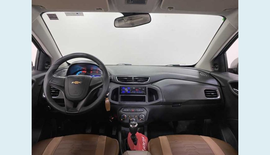 CHEVROLET ONIX LT 1.0 FLEX MANUAL 4P - MARROM - 2014 Foto 8 (Grande)