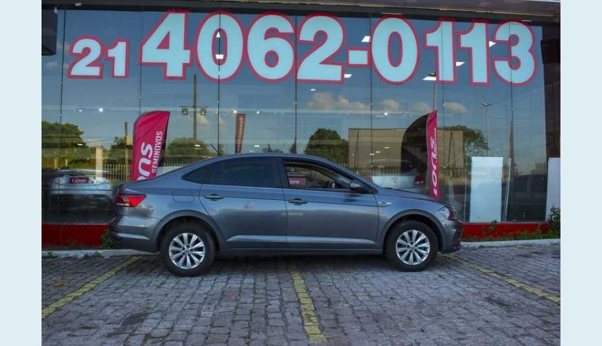 VOLKSWAGEN VIRTUS 1.6 MSI 16V FLEX MANUAL 4P - CINZA - 2019 Foto 8 (Grande)