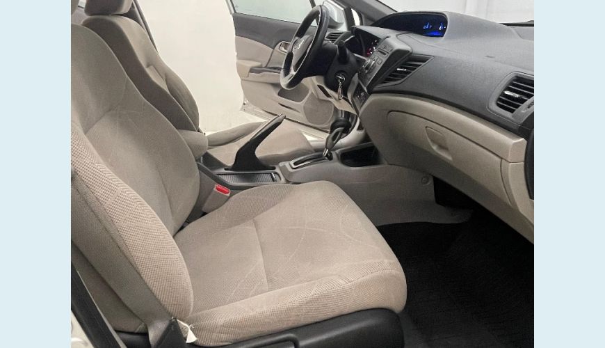 HONDA CIVIC LXS 1.8 FLEX AUT. 4P - PRATA - 2015 Foto 8 (Grande)