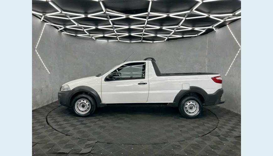 FIAT STRADA HARD WORKING 1.4 FLEX MANUAL 2P - BRANCO - 2019 Foto 8 (Grande)