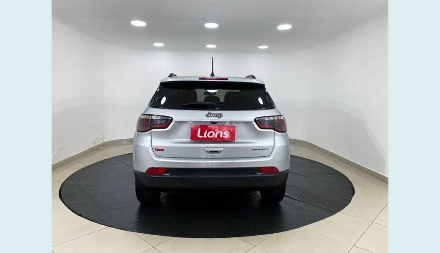 JEEP COMPASS SPORT 2.0 FLEX AUT. 4P - PRATA - 2018 Foto 8 (Grande)