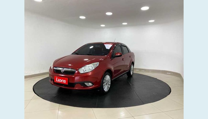 FIAT GRAND SIENA EVO ATTRACTIVE 1.4 8V FLEX MANUAL 4P - VERMELHO - 2013 Foto 8 (Grande)