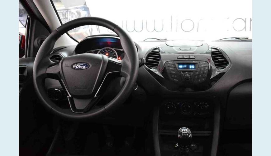FORD KA SEDAN SE 1.5 16V FLEX MANUAL 4P - VERMELHO - 2017 Foto 8 (Grande)