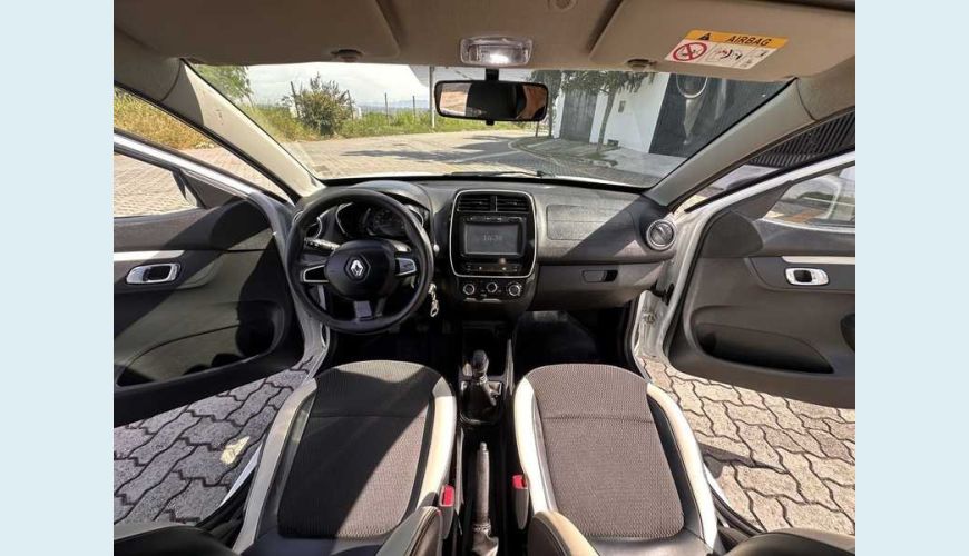 RENAULT KWID INTENSE 1.0 12V FLEX MANUAL 4P - BRANCO - 2019 Foto 8 (Grande)