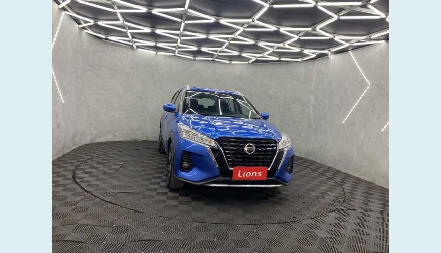 NISSAN KICKS ADVANCE 1.6 FLEX MANUAL 4P - AZUL - 2022 Foto 8 (Grande)