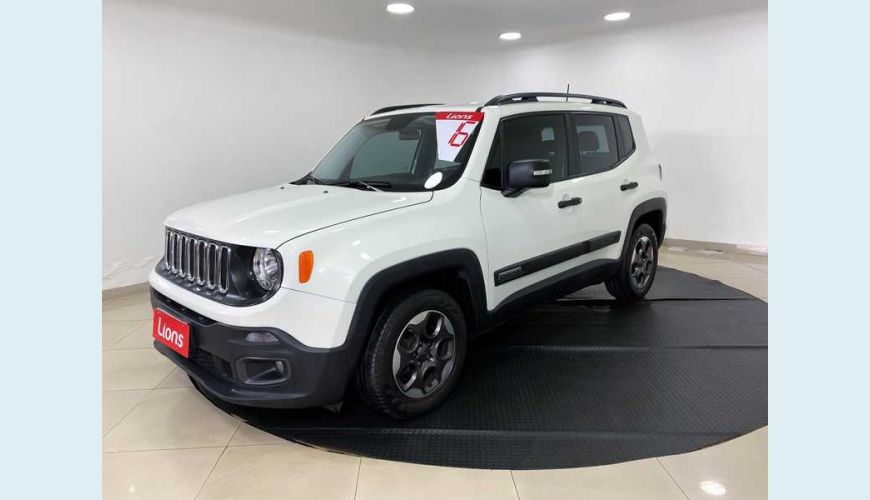 JEEP RENEGADE SPORT 1.8 FLEX MANUAL 4P - BRANCO - 2016 Foto 8 (Grande)