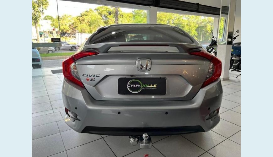 HONDA CIVIC EX 2.0 FLEX MANUAL 4P - PRATA - 2019 Foto 8 (Grande)