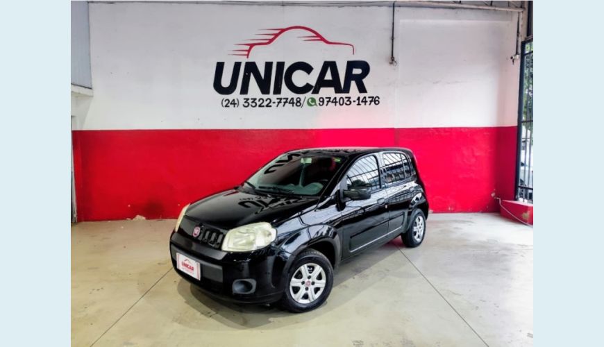 FIAT UNO FLEX MANUAL 4P - PRETO - 2014 Foto 8 (Grande)