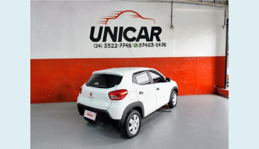 RENAULT KWID FLEX MANUAL 4P - BRANCO - 2020 Foto 8 (Grande)