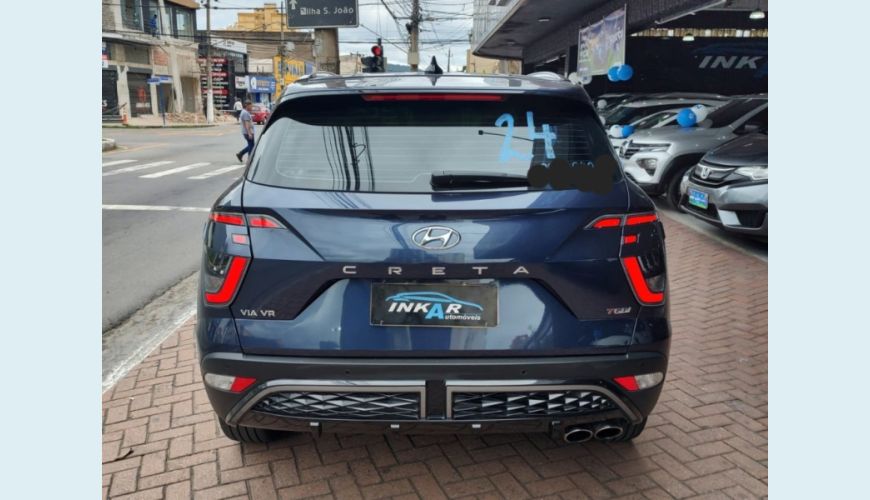HYUNDAI CRETA FLEX AUT. 4P - AZUL - 2024 Foto 8 (Grande)