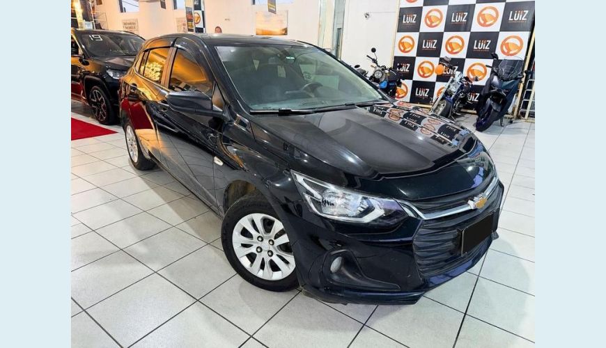 CHEVROLET ONIX 1.0 TURBO FLEX MANUAL 4P - PRETO - 2025 Foto 8 (Grande)
