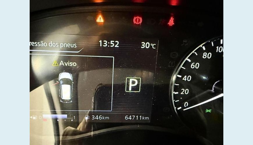 NISSAN KICKS ADVANCE 1.6 16V FLEX MANUAL 4P - BRANCO - 2024 Foto 8 (Grande)