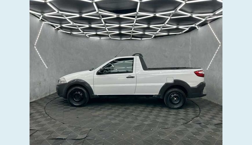 FIAT STRADA WORKING 1.4 FLEX MANUAL 2P - BRANCO - 2019 Foto 8 (Grande)