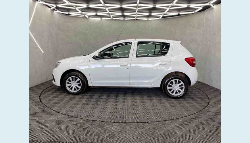 RENAULT SANDERO ZEN 1.0 12V FLEX MANUAL 4P - BRANCO - 2020 Foto 8 (Grande)