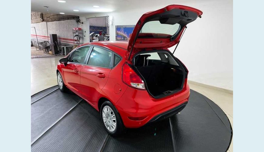 FORD FIESTA SE 1.6 16V FLEX MANUAL 4P - VERMELHO - 2018 Foto 8 (Grande)