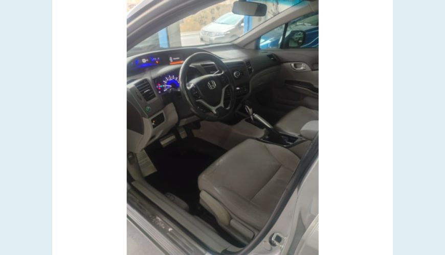 HONDA CIVIC FLEX AUT. 4P - PRATA - 2014 Foto 8 (Grande)