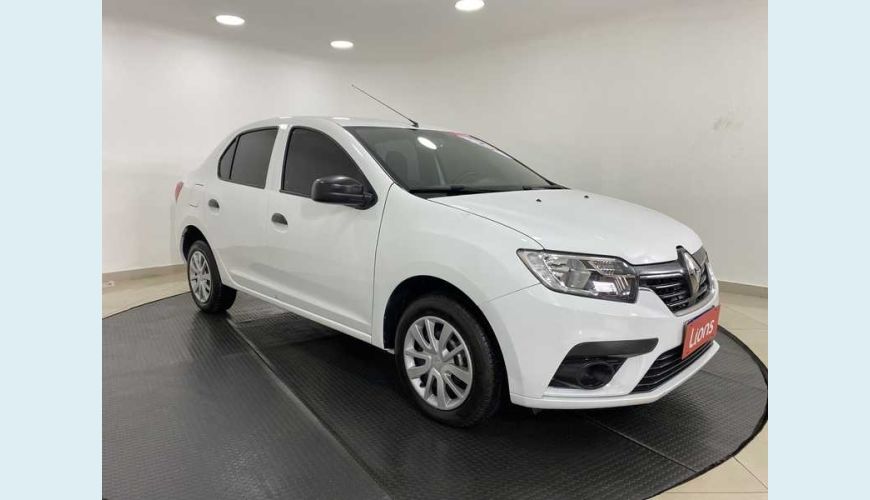 RENAULT LOGAN ZEN 1.0 12V SCE (FLEX) - BRANCO - 2020 Foto 8 (Grande)