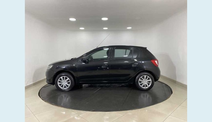 RENAULT RENAULT SANDERO EXPRESSION 1.0 16V FLEX MANUAL 4P - PRETO - 2015 Foto 8 (Grande)