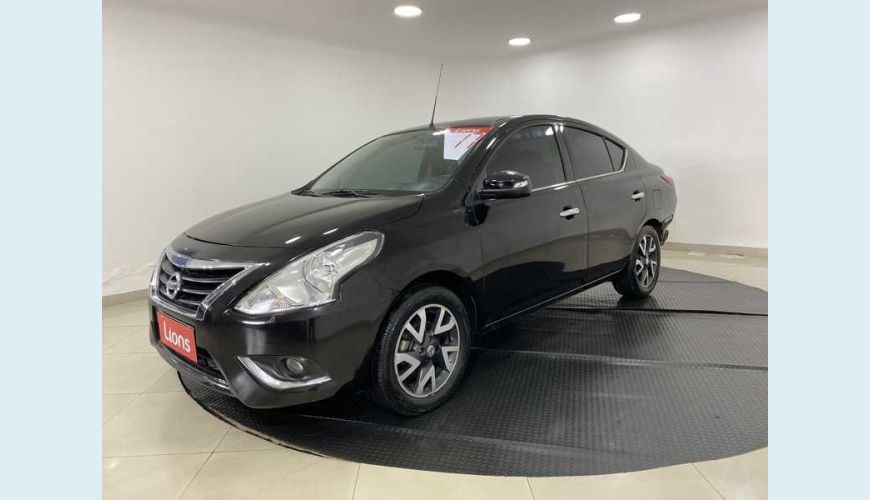 NISSAN VERSA SL 1.6 16V FLEX MANUAL 4P - PRETO - 2017 Foto 8 (Grande)