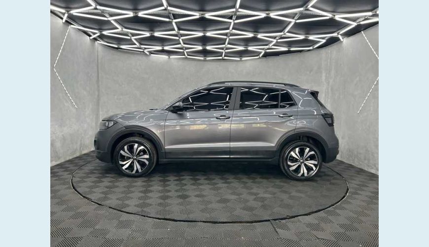 VOLKSWAGEN VOLKSWAGEN T-CROSS 1.0 TSI 12V FLEX AUT. 4P - CINZA - 2024 Foto 8 (Grande)