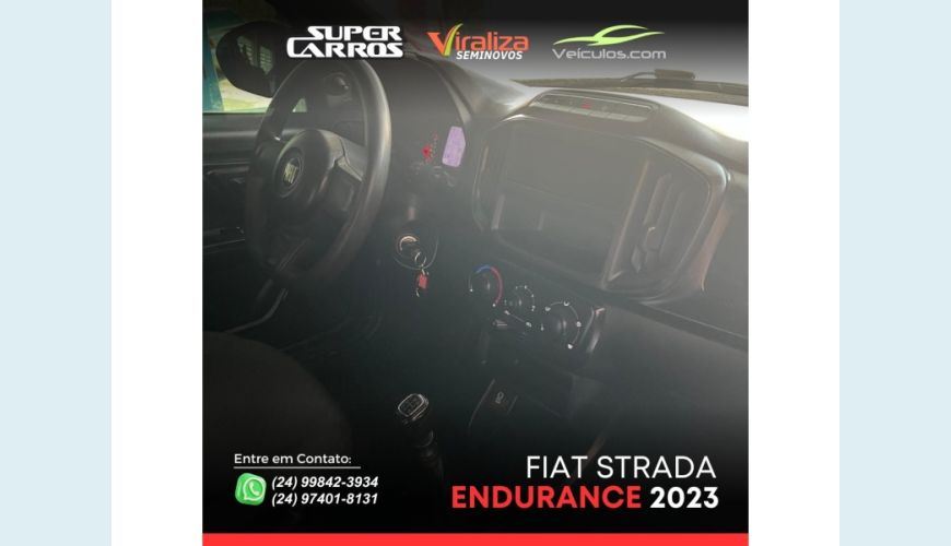 FIAT STRADA FLEX MANUAL 2P - BRANCO - 2023 Foto 8 (Grande)