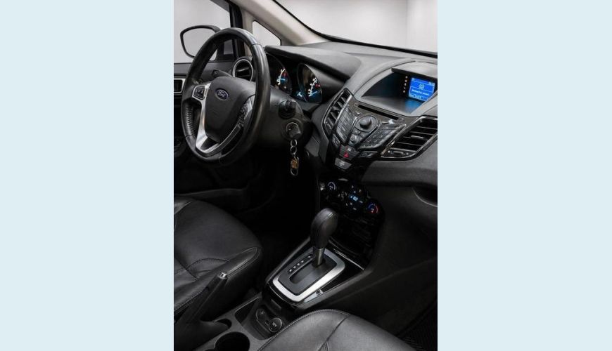 FORD FIESTA SD 1.6 FLEX AUT. 4P - PRATA - 2015 Foto 8 (Grande)