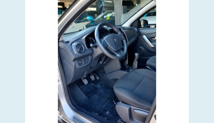 RENAULT SANDERO FLEX MANUAL 4P - PRATA - 2019 Foto 8 (Grande)