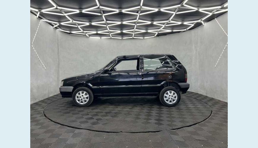 FIAT UNO MILLE FIRE ECONOMY 1.0 FLEX MANUAL 2P - PRETO - 2009 Foto 8 (Grande)
