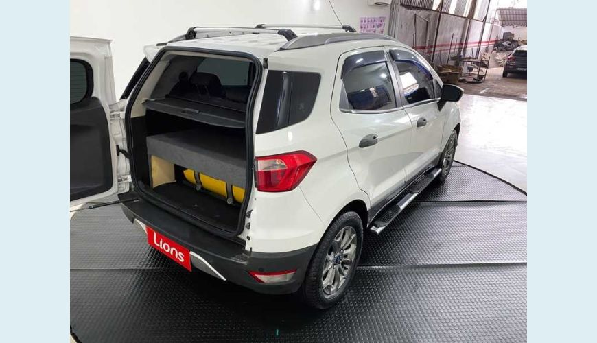 FORD ECOSPORT FREESTYLE 1.6 16V FLEX MANUAL 4P - BRANCO - 2013 Foto 8 (Grande)