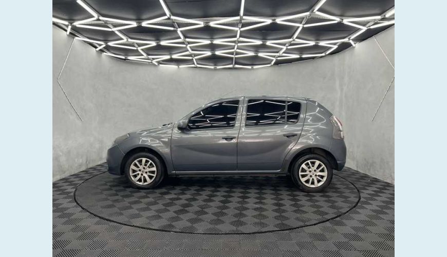 RENAULT SANDERO EXPRESSION 1.6 8V FLEX MANUAL 4P - CINZA - 2014 Foto 8 (Grande)