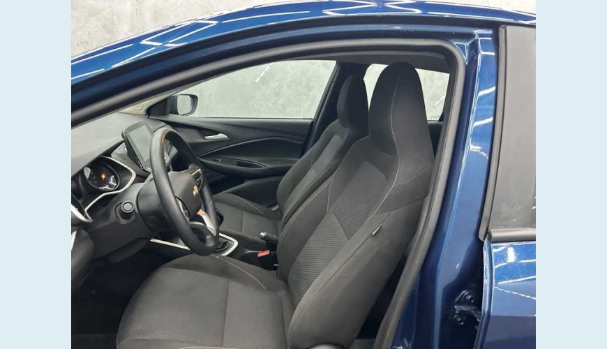 CHEVROLET ONIX LT 1.0 TURBO FLEX MANUAL 4P - AZUL - 2024 Foto 8 (Grande)