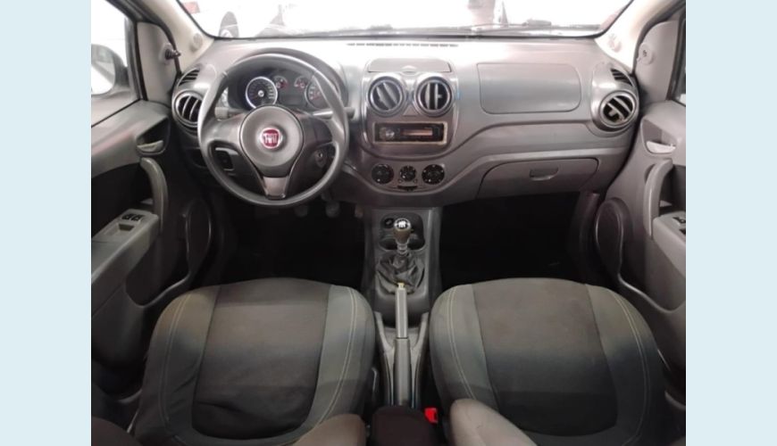 FIAT PALIO FLEX MANUAL 4P - PRATA - 2013 Foto 8 (Grande)