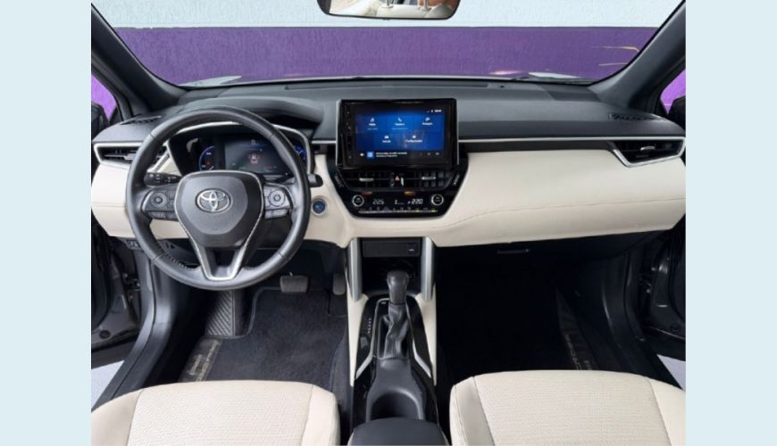 TOYOTA COROLLA CROSS ELETRICO/ AUT. 4P - CINZA - 2023 Foto 8 (Grande)