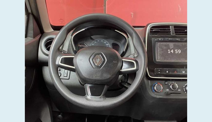 RENAULT RENAULT KWID INTENSE 1.0 12V FLEX MANUAL 4P - BRANCO - 2018 Foto 8 (Grande)