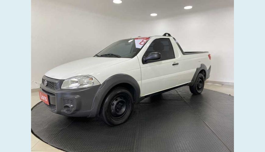 FIAT STRADA HARD WORKING 1.4 FLEX MANUAL 2P - BRANCO - 2018 Foto 8 (Grande)