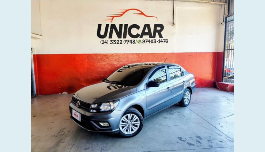 VOLKSWAGEN VOYAGE FLEX MANUAL 4P - CINZA - 2019 Foto 8 (Grande)