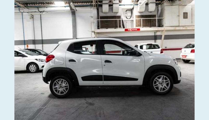 RENAULT KWID ZEN 1.0 12V FLEX MANUAL 4P - BRANCO - 2020 Foto 8 (Grande)