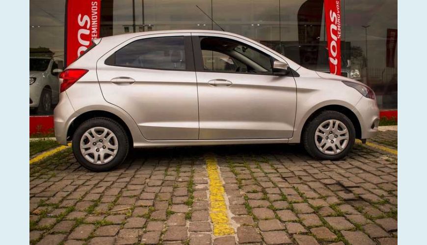 FORD KA SE PLUS 1.0 FLEX MANUAL 4P - PRATA - 2018 Foto 8 (Grande)