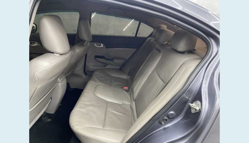 HONDA HONDA CIVIC LXR 2.0 I-VTEC FLEX AUT. 4P - CINZA - 2016 Foto 8 (Grande)