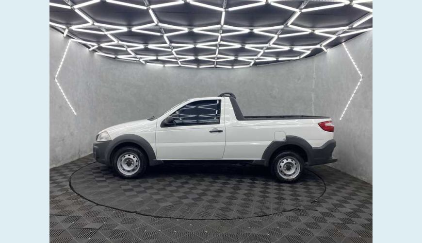 FIAT STRADA WORKING 1.4 FLEX MANUAL 2P - BRANCO - 2016 Foto 8 (Grande)
