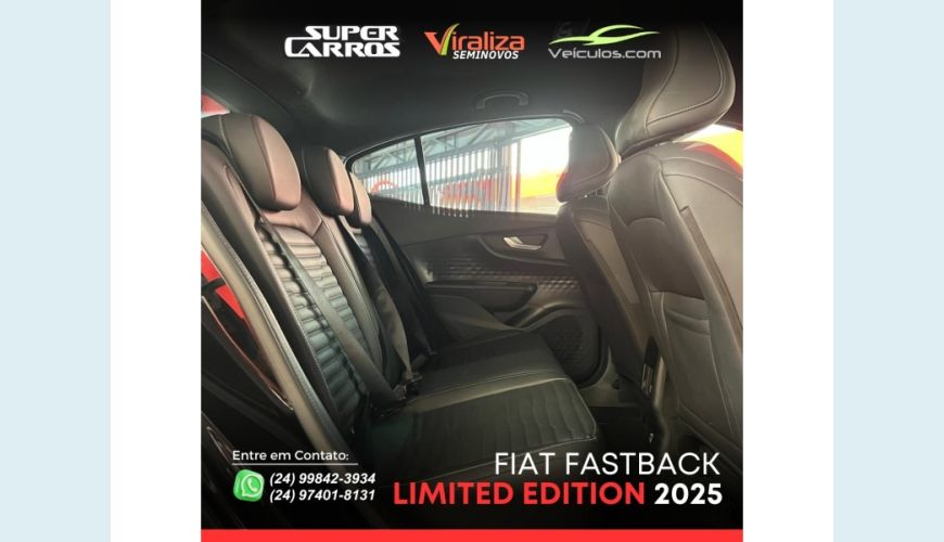 FIAT FASTBACK FLEX AUT. 4P - PRETO - 2025 Foto 8 (Grande)