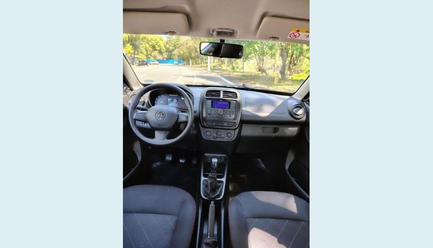 RENAULT KWID ZEN 1.0 FLEX MANUAL 4P - BRANCO - 2025 Foto 8 (Grande)