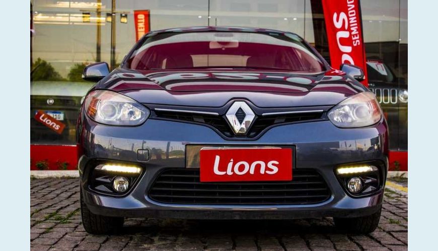 RENAULT FLUENCE DYNAMIQUE 2.0 16V FLEX MANUAL 4P - CINZA - 2015 Foto 8 (Grande)