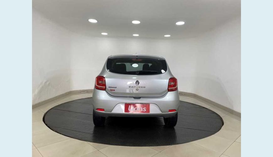 RENAULT SANDERO AUTHENTIQUE 1.0 12V FLEX MANUAL 4P - PRATA - 2018 Foto 8 (Grande)