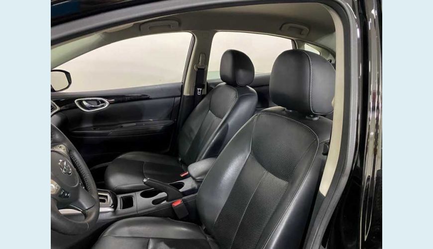 NISSAN SENTRA SV 2.0 16V FLEX AUT. 4P - PRETO - 2019 Foto 8 (Grande)