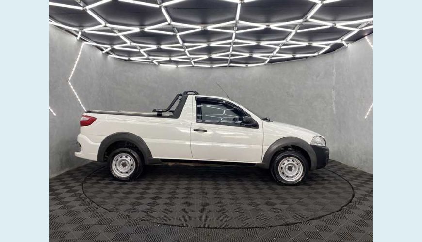 FIAT STRADA HARD WORKING 1.4 FLEX MANUAL 2P - BRANCO - 2020 Foto 8 (Grande)