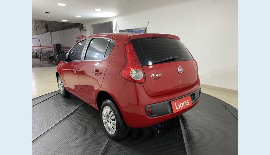 FIAT FIAT PALIO ATTRACTIVE 1.0 8V FLEX MANUAL 4P - VERMELHO - 2013 Foto 8 (Grande)